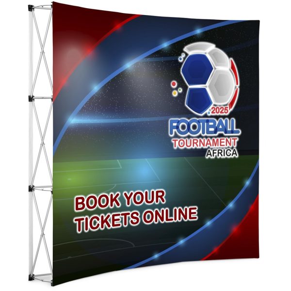 Legend Curved Banner Wall