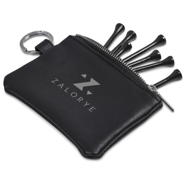 Alex Varga Dinero Pouch and Tees Golf Set