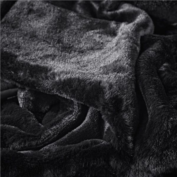 Alex Varga Palazzo Faux Fur Fleece Blanket