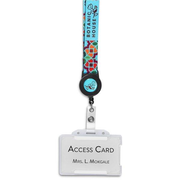 Altitude Badge Reel Double-Sided Sublimated Satin Lanyard 10 Altitude Badge Reel Double-Sided Sublimated Satin Lanyard