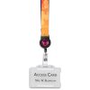 Altitude Badge Reel Double-Sided Sublimated Satin Lanyard 5 Altitude Badge Reel Double-Sided Sublimated Satin Lanyard