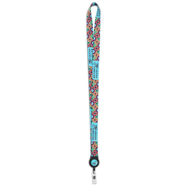 Altitude Badge Reel Double-Sided Sublimated Satin Lanyard 6 Altitude Badge Reel Double-Sided Sublimated Satin Lanyard