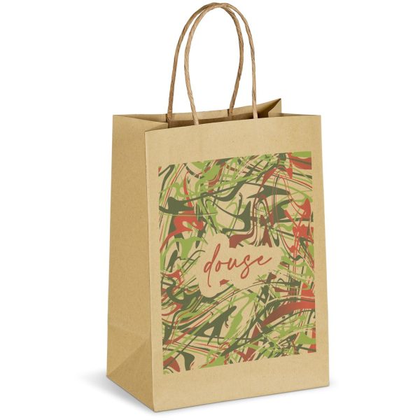 Altitude Ecological Digital Print Mini Paper Gift Bag 150gsm