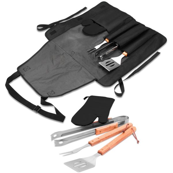 Altitude Griller 4-Piece Braai Apron Set 1 Altitude Griller 4-Piece Braai Apron Set