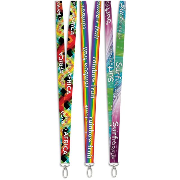 Altitude Lobster Clip Double-Sided Sublimation Petersham Lanyard Altitude Lobster Clip Double-Sided Sublimation Petersham Lanyard