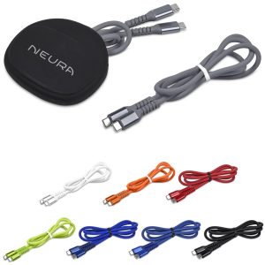 Altitude Mable Fast Charge Type-C to Type-C Charging Cable in Pouch