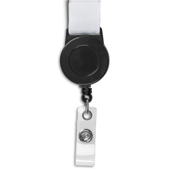 Altitude Sample Retractable Badge Reel Single-Sided Sublimation Satin Lanyard