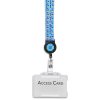 Altitude Sample Retractable Badge Reel Single-Sided Sublimation Satin Lanyard