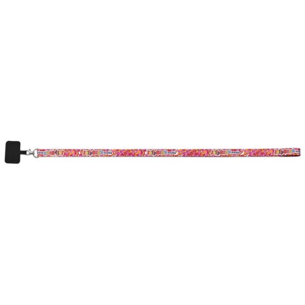 Altitude Turaco Double-Sided Sublimated Satin Crossbody Phone Strap 3 Altitude Turaco Double-Sided Sublimated Satin Crossbody Phone Strap
