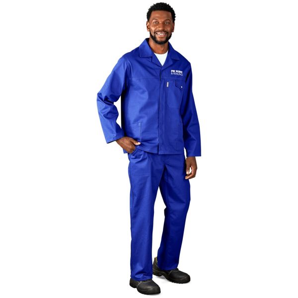 Artisan Premium 100% Cotton Pants - Reflective Legs - Yellow Tape