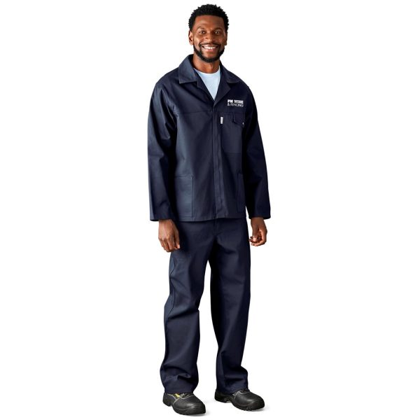 Artisan Premium 100% Cotton Pants - Reflective Legs - Yellow Tape