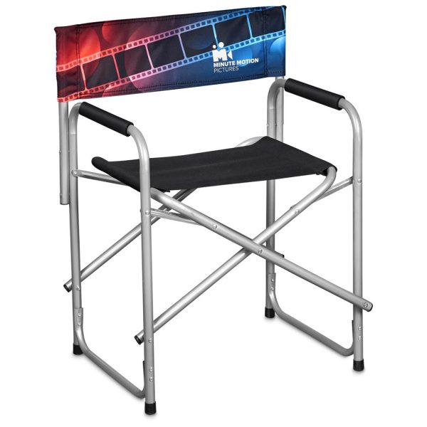 Coated Steel Directors Chair