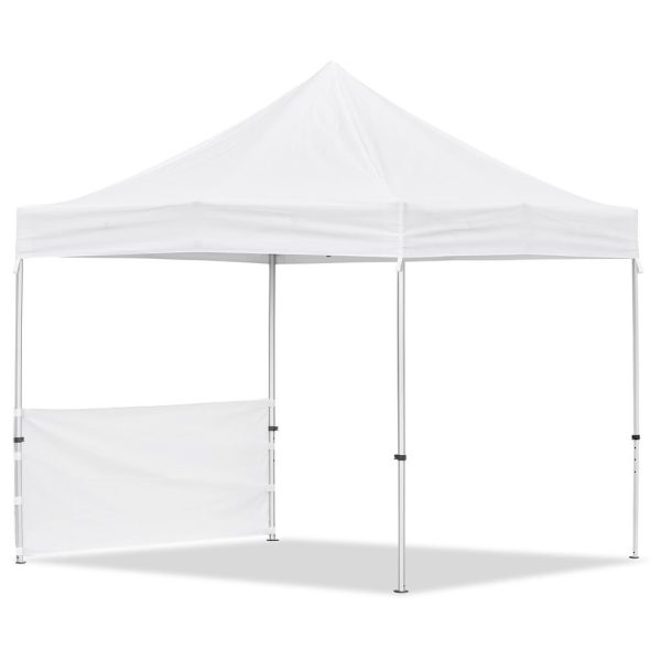 Coated Steel Sublimated Gazebo 3m x 3m - 1 Half-Wall Ski