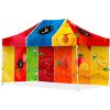 Coated Steel Sublimated Gazebo 4.5m x 3m - 1 Long Full-Wall Skin - 1 Short Full Wall Skin Coated Steel Sublimated Gazebo 4.5m x 3m - 1 Long Full-Wall Skin - 1 Short Full Wall Skin