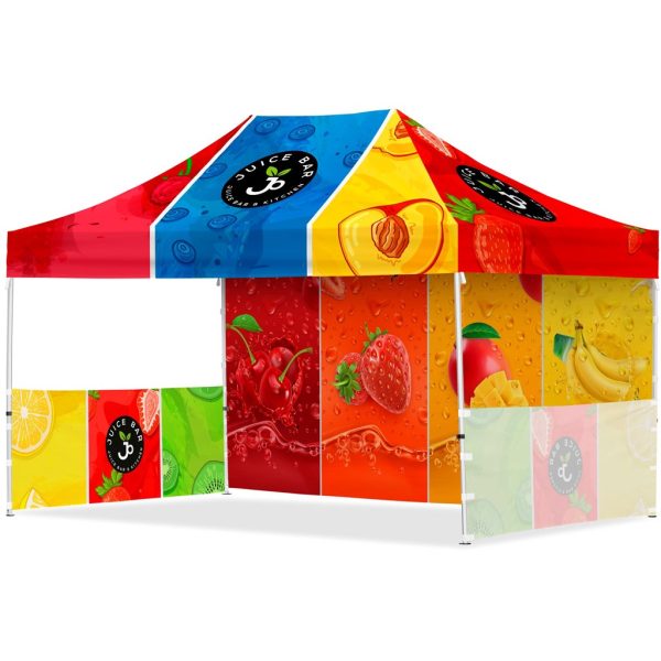 Coated Steel Sublimated Gazebo 4.5m x 3m - 1 Long Full-Wall Skin - 2 Short Half-Wall Skins Coated Steel Sublimated Gazebo 4.5m x 3m - 1 Long Full-Wall Skin - 2 Short Half-Wall Skins