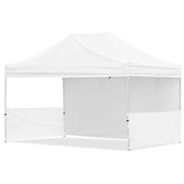 Coated Steel Sublimated Gazebo 4.5m x 3m - 1 Long Full-Wall Skin - 2 Short Half-Wall Skins2 Coated Steel Sublimated Gazebo 4.5m x 3m - 1 Long Full-Wall Skin - 2 Short Half-Wall Skins