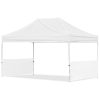 Coated Steel Sublimated Gazebo 4.5m x 3m - 2 Short Half-Wall Skins