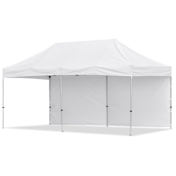 Coated Steel Sublimated Gazebo 6m x 3m - 1 Long Full-Wall Skin