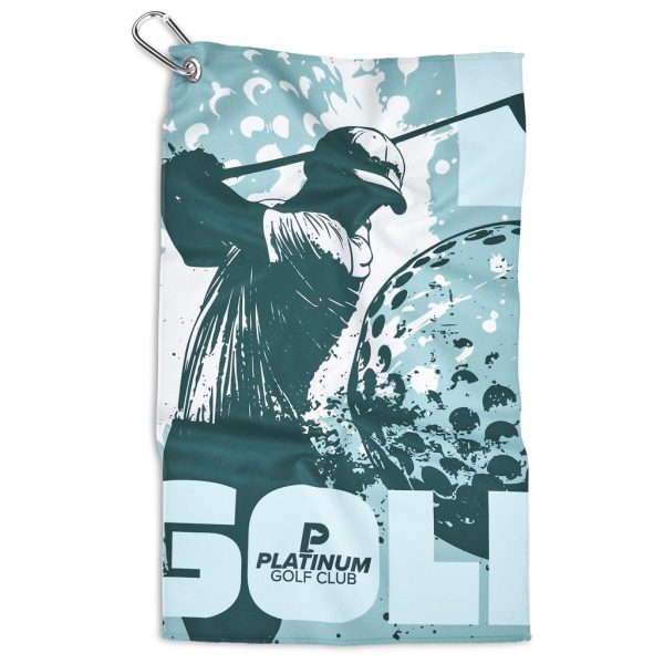 Hoppla Clubhouse Golf Towel - Single Sided Branding