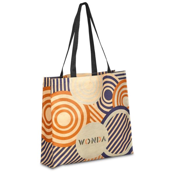 Hoppla Footloose Recycled PET Stitch-Bond Shopper Hoppla Footloose Recycled PET Stitch-Bond Shopper