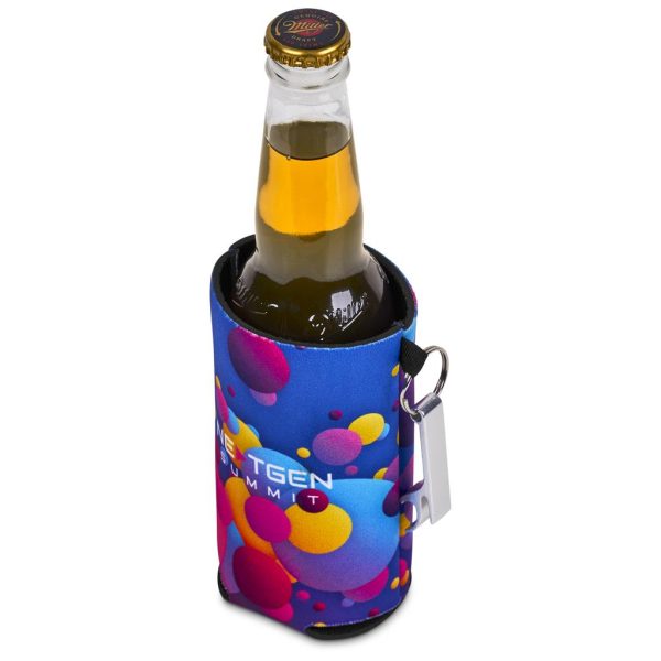 Hoppla Freezo Neoprene Stubby Cooler With Bottle Opener