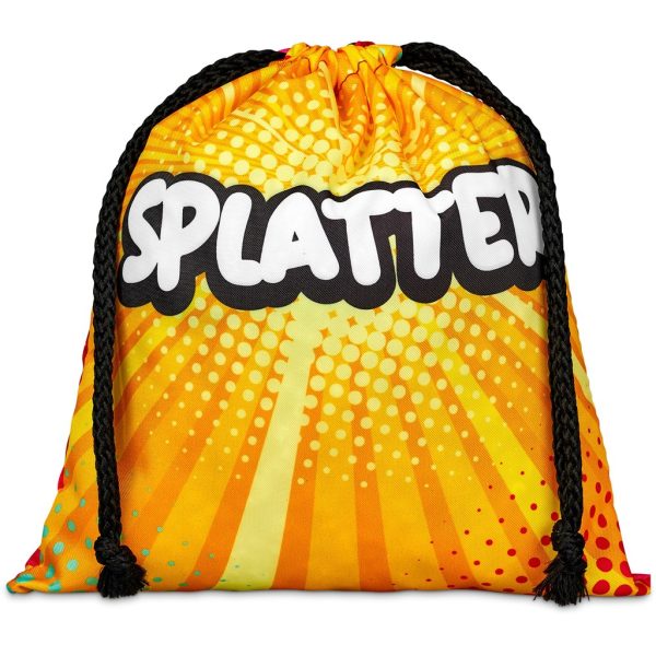 Hoppla Indian Midi Polyester Drawstring Pouch Hoppla Indian Midi Polyester Drawstring Pouch