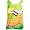 Hoppla Jackal Caddy Bib with PVC Name Sleeve-White 9 Hoppla Jackal Caddy Bib with PVC Name Sleeve-White