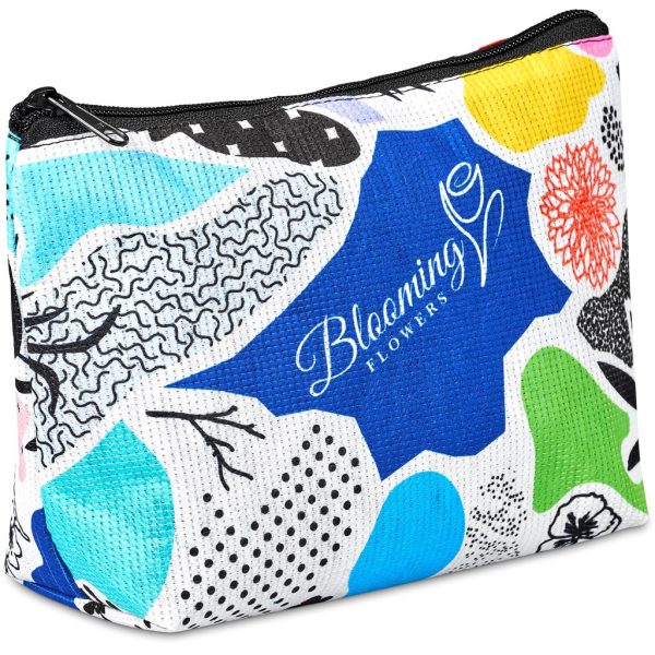 Hoppla Leanne Recycled PET Stitch-Bond Midi Toiletry Bag 6 Hoppla Leanne Recycled PET Stitch-Bond Midi Toiletry Bag