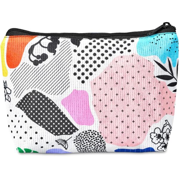 Hoppla Leanne Recycled PET Stitch-Bond Midi Toiletry Bag 9 Hoppla Leanne Recycled PET Stitch-Bond Midi Toiletry Bag