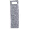 Hoppla Velto RPET Felt Single Wine Bottle Carrier