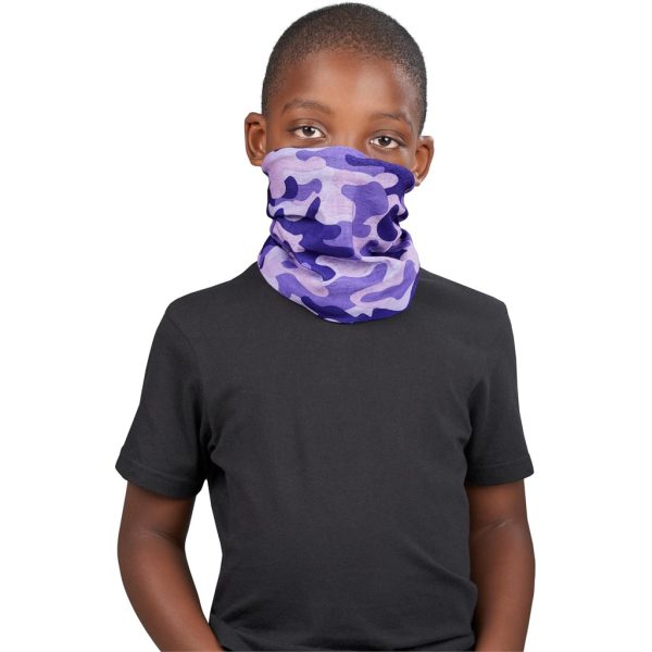 Kids Camo Flexi Tubular Bandana