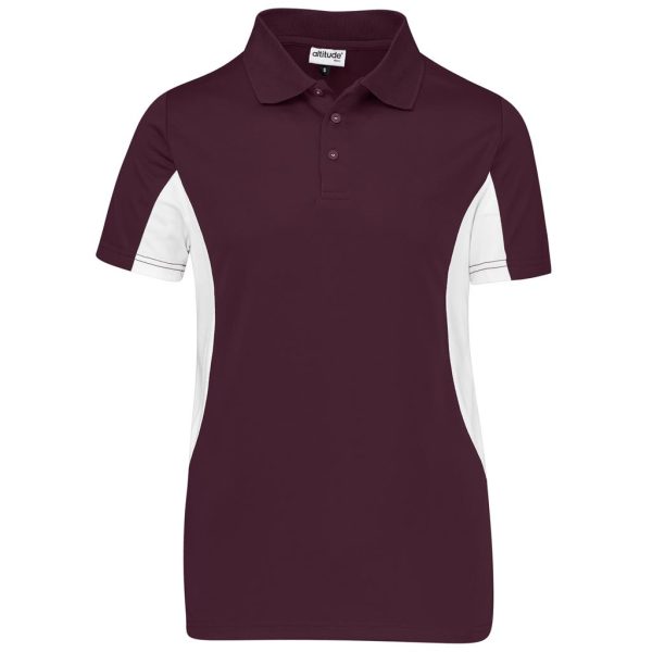 Kids Championship Golf Shirt - Maroon