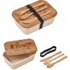 Kooshty Natura Plus Bamboo Fibre Lunch Box Set Kooshty Natura Plus Bamboo Fibre Lunch Box Set