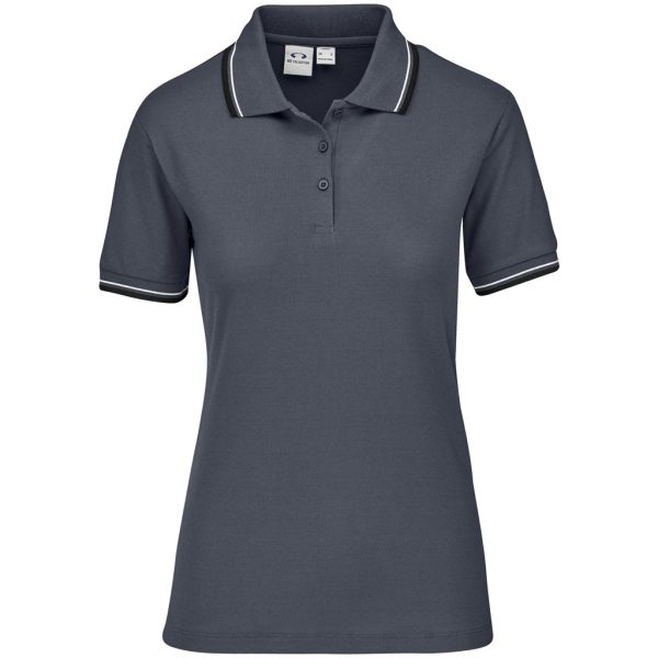Ladies Cambridge Golf Shirt - Grey3 Ladies Cambridge Golf Shirt - Grey