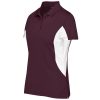 Ladies Championship Golf Shirt - Maroon2 Ladies Championship Golf Shirt - Maroon