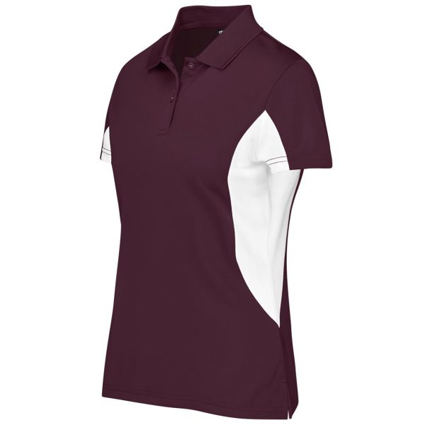 Ladies Championship Golf Shirt - Maroon2 Ladies Championship Golf Shirt - Maroon