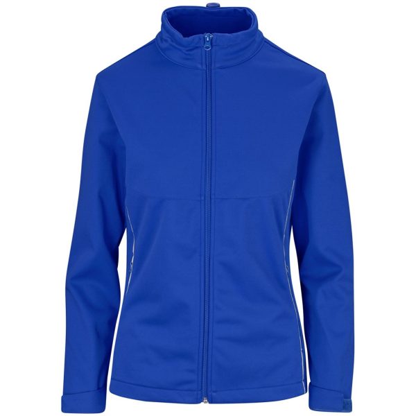 Ladies Cromwell Softshell Jacket - Blue Ladies Cromwell Softshell Jacket - Blue