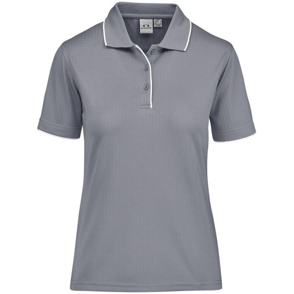 Ladies Elite Golf Shirt - Grey