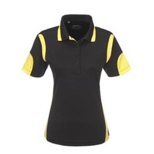Ladies Genesis Golf Shirt - Yellow Ladies Genesis Golf Shirt - Yellow