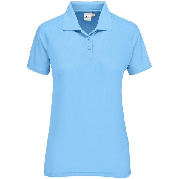 Ladies Sprint Golf Shirt - Light Blue1 Ladies Sprint Golf Shirt - Light Blue