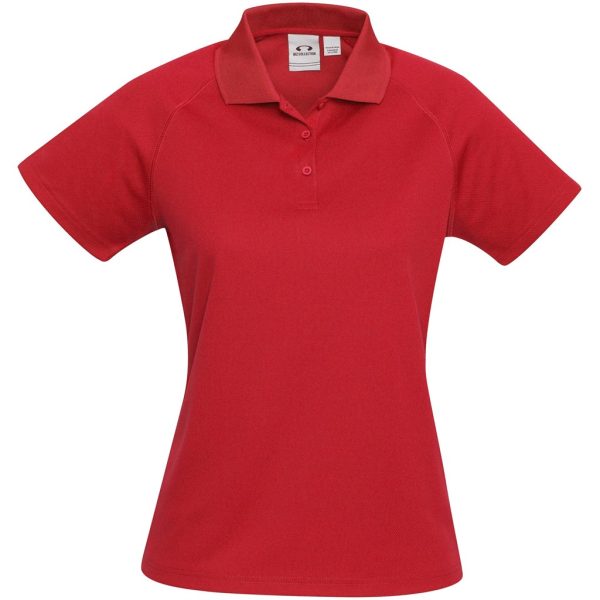 Ladies Sprint Golf Shirt - Red Ladies Sprint Golf Shirt - Red