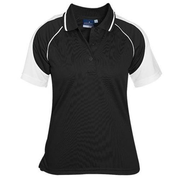 Ladies Toronto Golf Shirt - Black Ladies Toronto Golf Shirt - Black