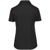 Ladies United Golf Shirt - Black Red