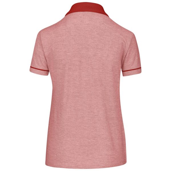 Ladies Verge Golf Shirt - Red