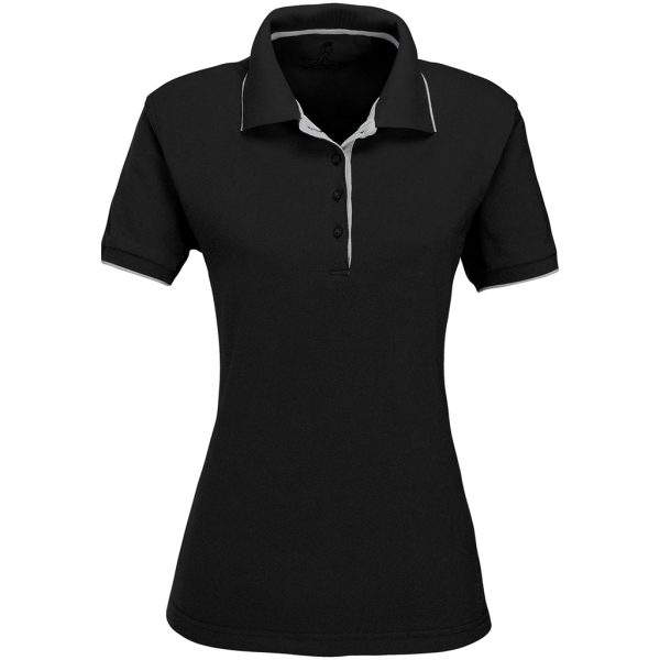 Ladies Sterling Ridge Golf Shirt - Black