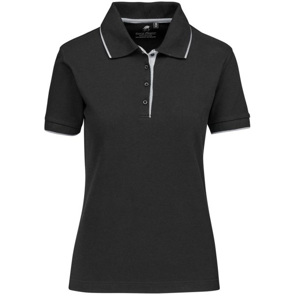 Ladies Sterling Ridge Golf Shirt - Black