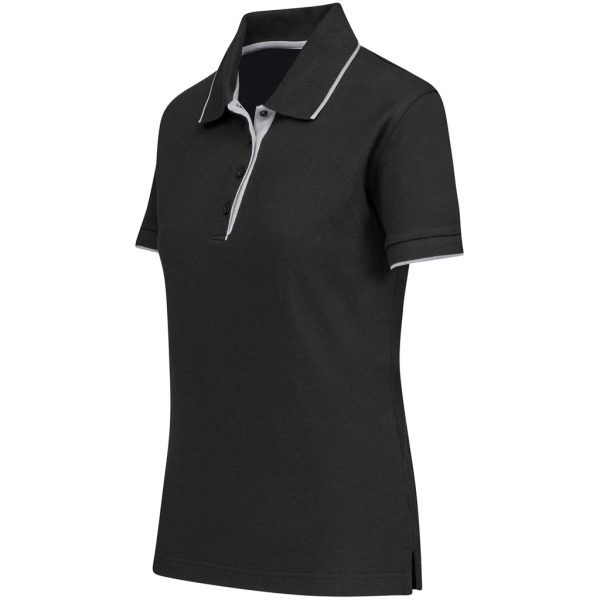 Ladies Sterling Ridge Golf Shirt - Black