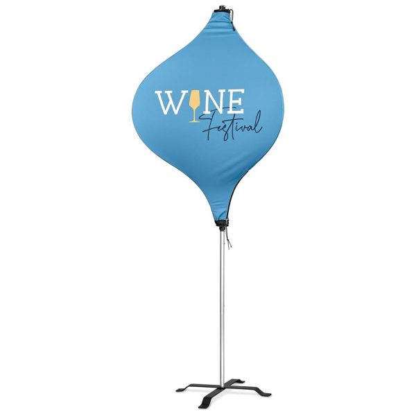 Lantern Banner with Light Weight Cross Base