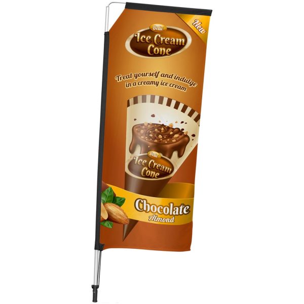 Legend 2M Sublimated Telescopic Double-Sided Flying Banner - 1 complete unit9 Legend 2M Sublimated Telescopic Double-Sided Flying Banner - 1 complete unit