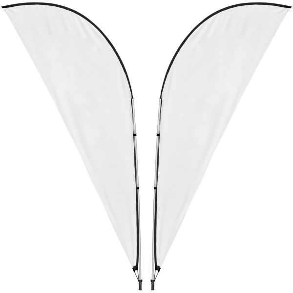 Legend 3M Sublimated Sharkfin Double-Sided Flying Banner - 1 complete unit